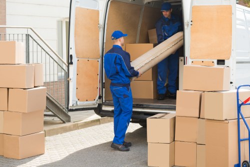 Removals van service for London home moves