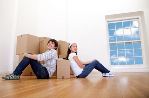 Flat move with stairs and careful furniture handling in London