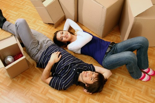 Local office removals service handling access challenges in London