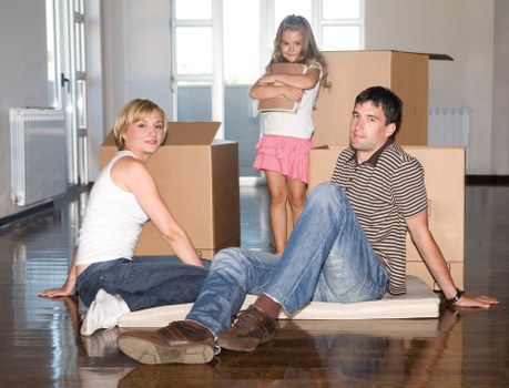 Cubic-yard based moving quote shown for a compact apartment move